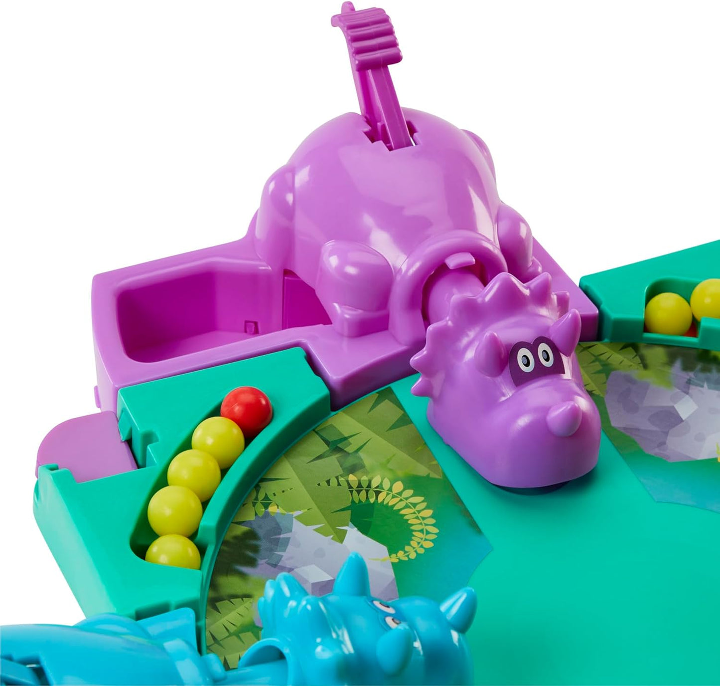 Hungry Hungry Hippos: Dino Edition Board Game for Ages 4+, 2-4 Players