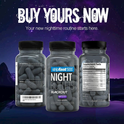 Weight Management + Relaxation Capsules – Stimulant-Free Night Formula for Men & Women
