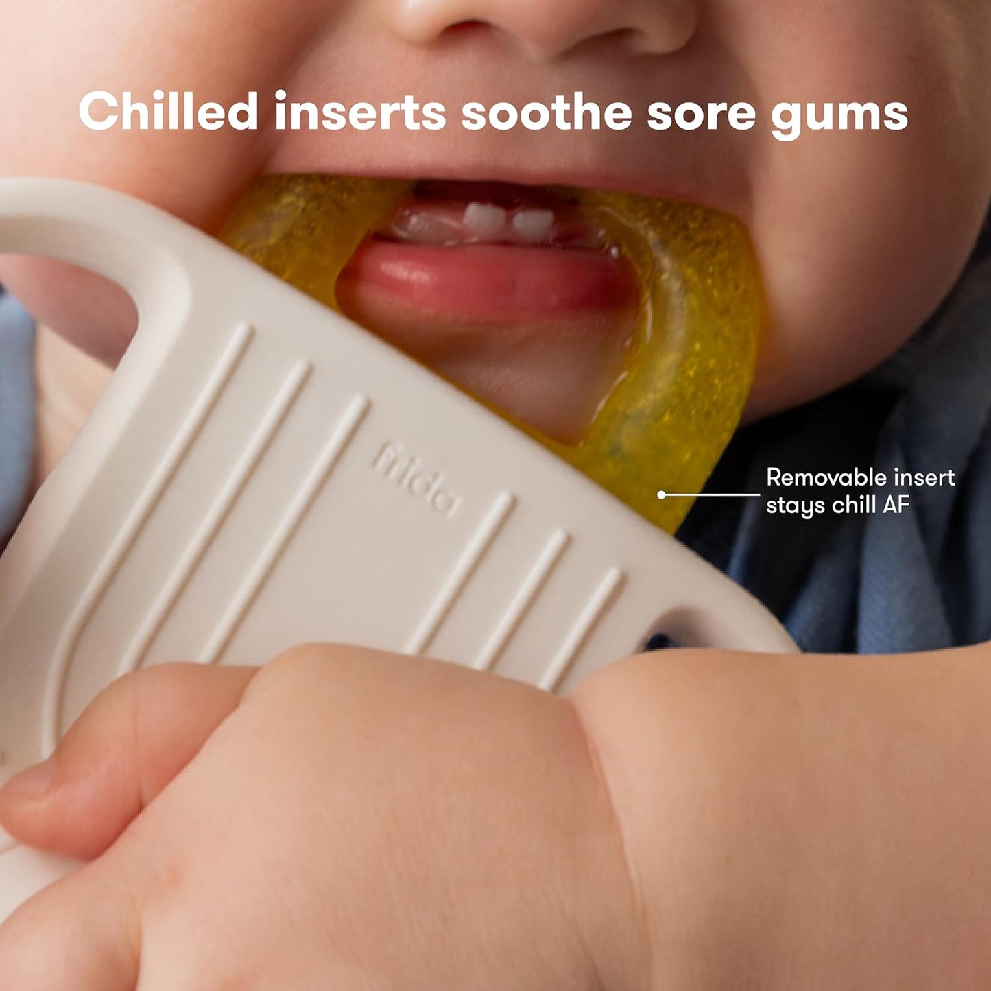 4-in-1 Silicone Baby Teether – BPA-Free Teething Relief (0–18 Months)