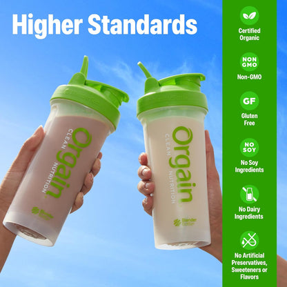 Orgain Organic 30g Vegan Protein Powder – Chocolate, Plant-Based Protein with Prebiotic Fiber – 2.01 lb