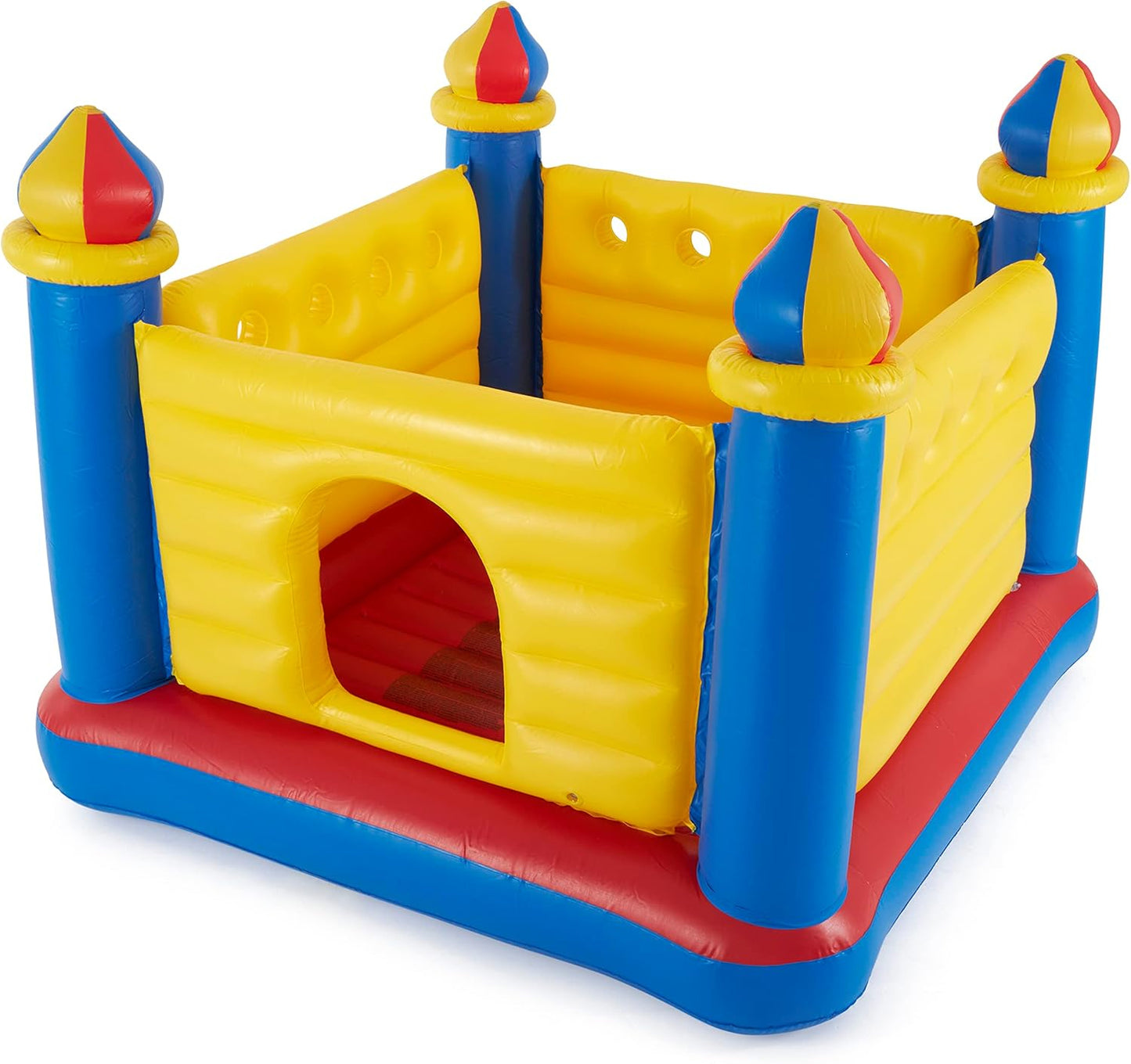 Inflatable Jump-O-Lene Castle Bounce House – Indoor/Outdoor Bouncer for 2 Kids (Ages 3–6)