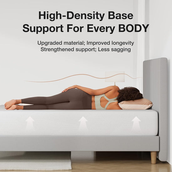 10-Inch Queen Mattress in a Box – Gel Memory Foam for Comfort, Cooling Sleep & Pressure Relief, CertiPUR-US Certified