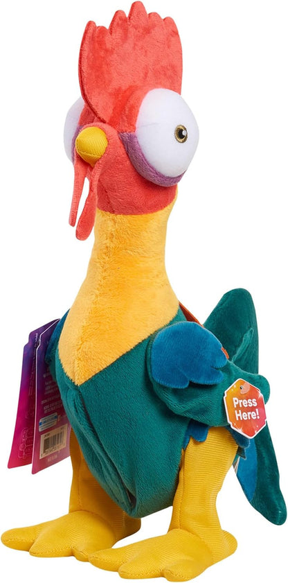 Moana Hei Hei 11" Plush – Interactive Stuffed Animal with Sounds & Dancing for Kids Ages 3+