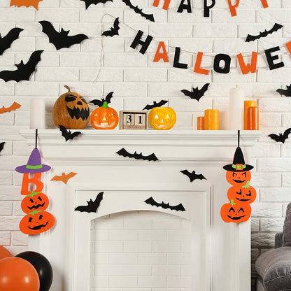 6-Set DIY Ceramic Pumpkin Painting Kit – Jack-o'-Lantern Figurines for Kids, Halloween Classroom Crafts & Party Décor