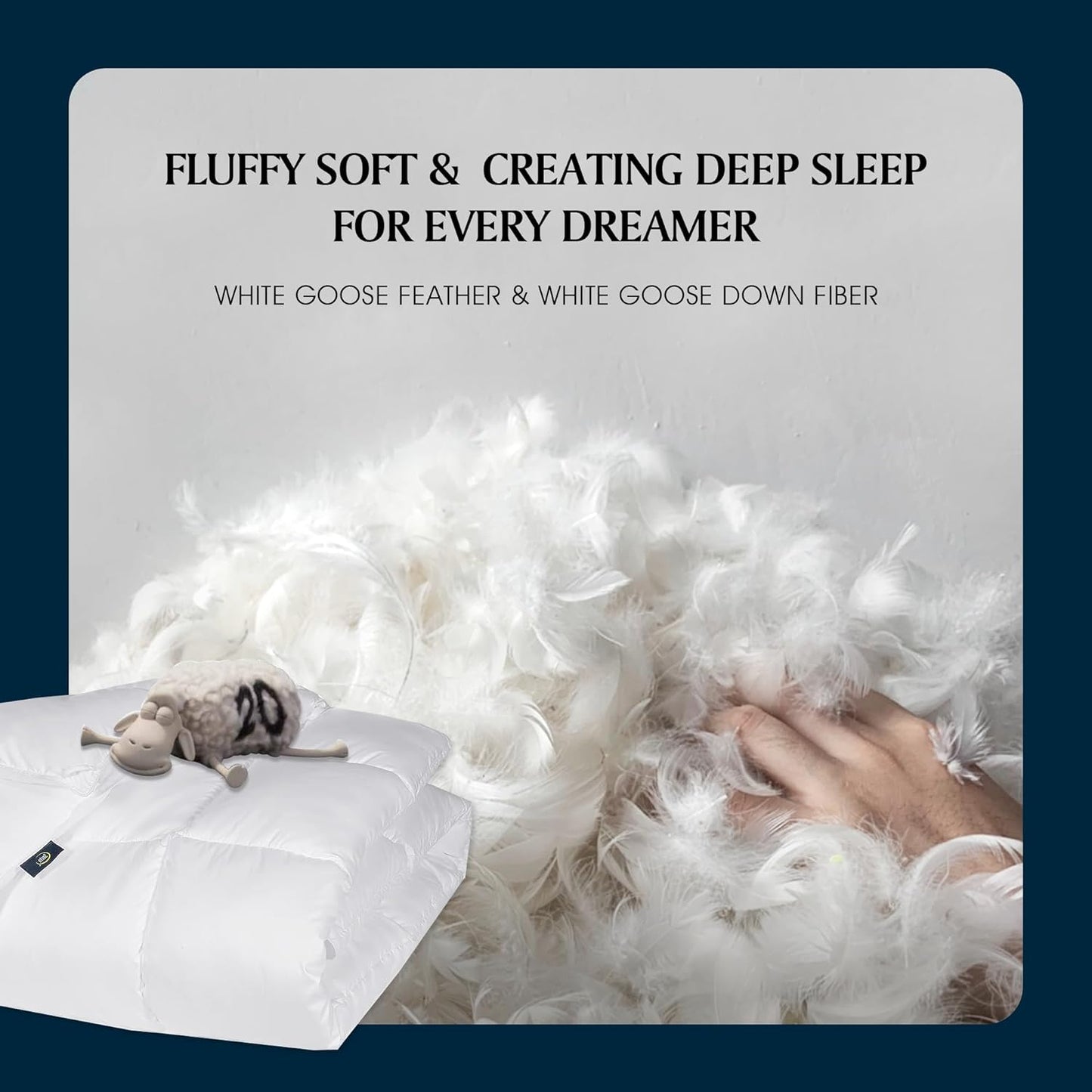 Luxury Hypoallergenic Comforter Duvet Insert
