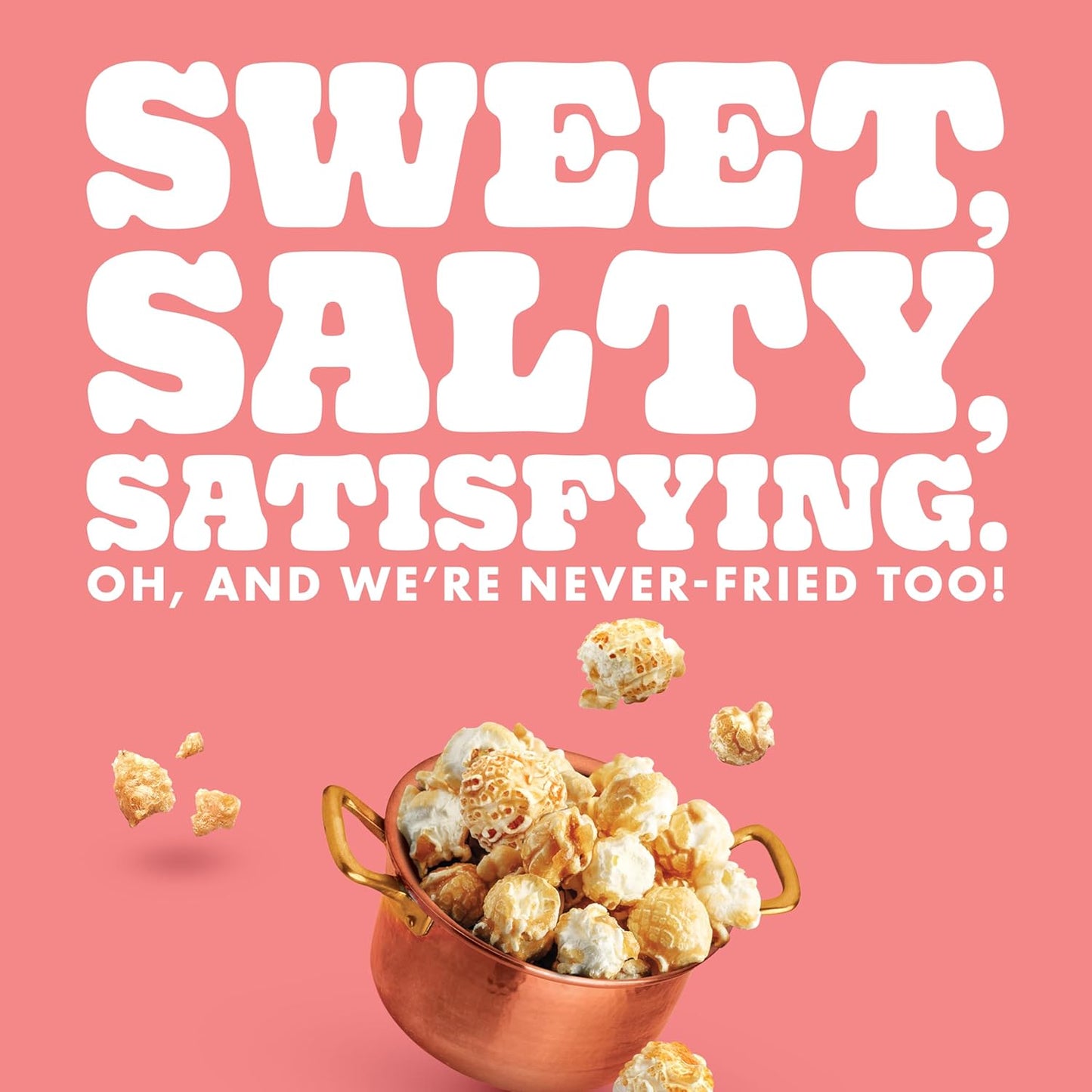 Pure Protein Popped Crisps, Sweet Kettle – 12g Protein, 1.27oz, 12 Count