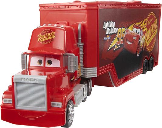 Disney Pixar Cars Transforming Mack Playset – 2-in-1 Truck & Tune-Up Station with Launcher (Ages 4+)