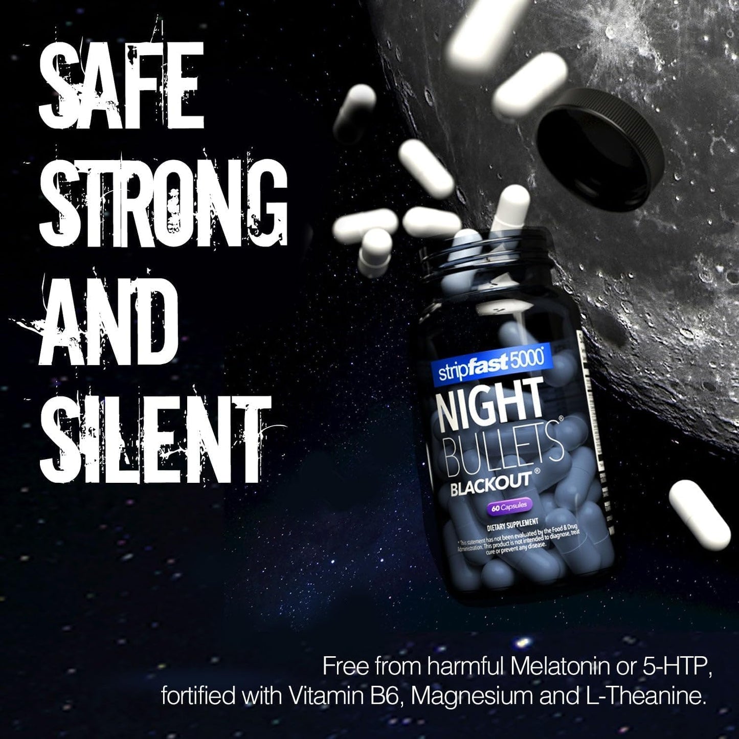 Weight Management + Relaxation Capsules – Stimulant-Free Night Formula for Men & Women