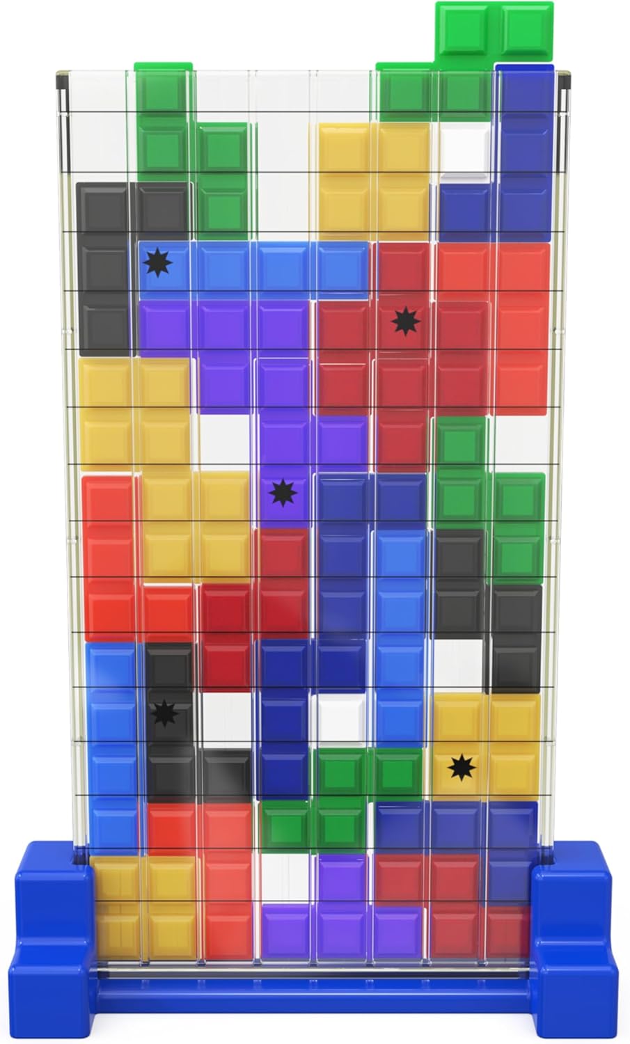 Tetris Board Game: Classic Puzzle Challenge for 2-4 Players, Ages 8 & Up - Perfect Stocking Stuffer