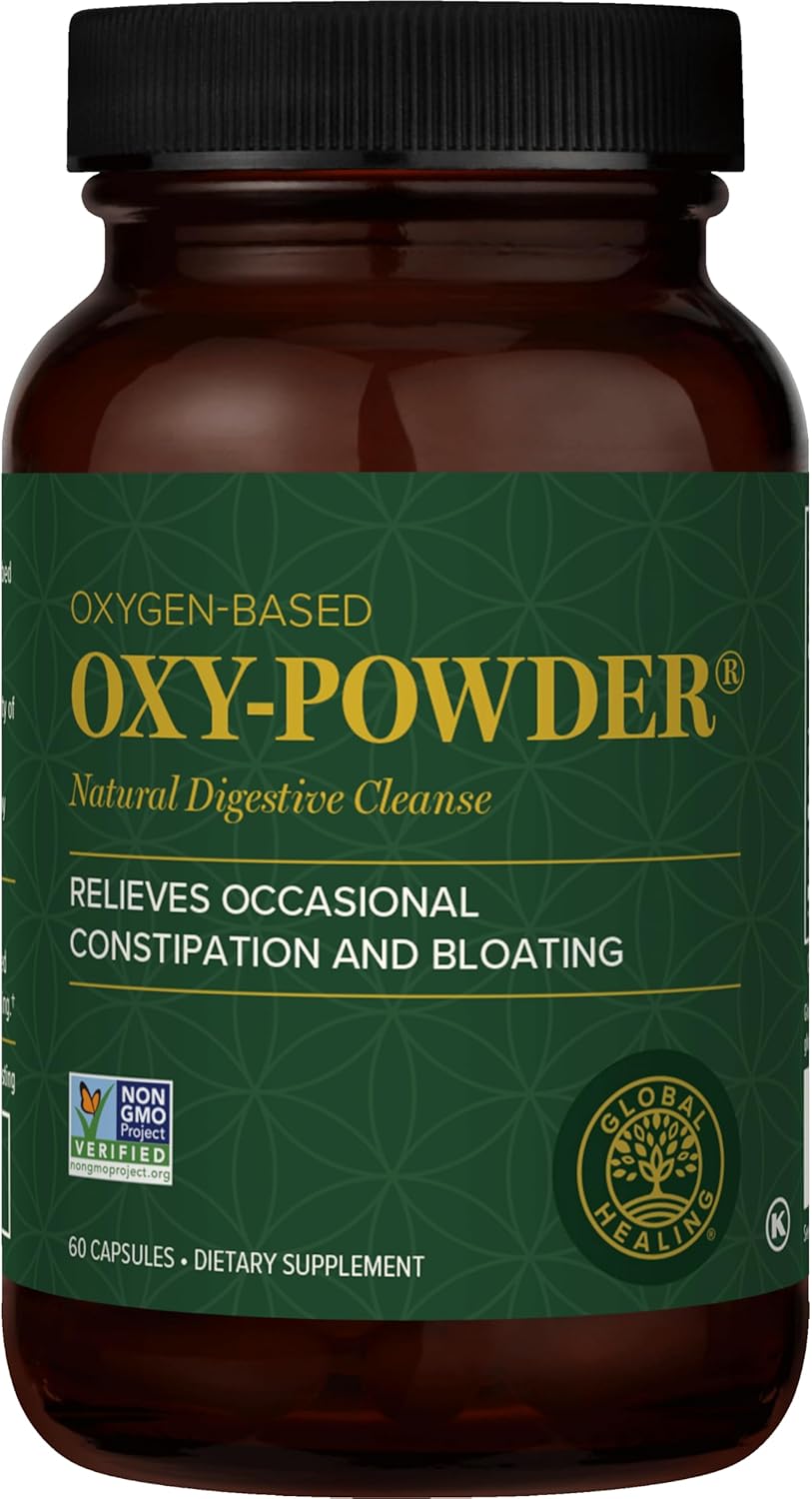 Global Healing Oxy-Powder – Magnesium Oxide Colon Cleanse & Constipation Relief