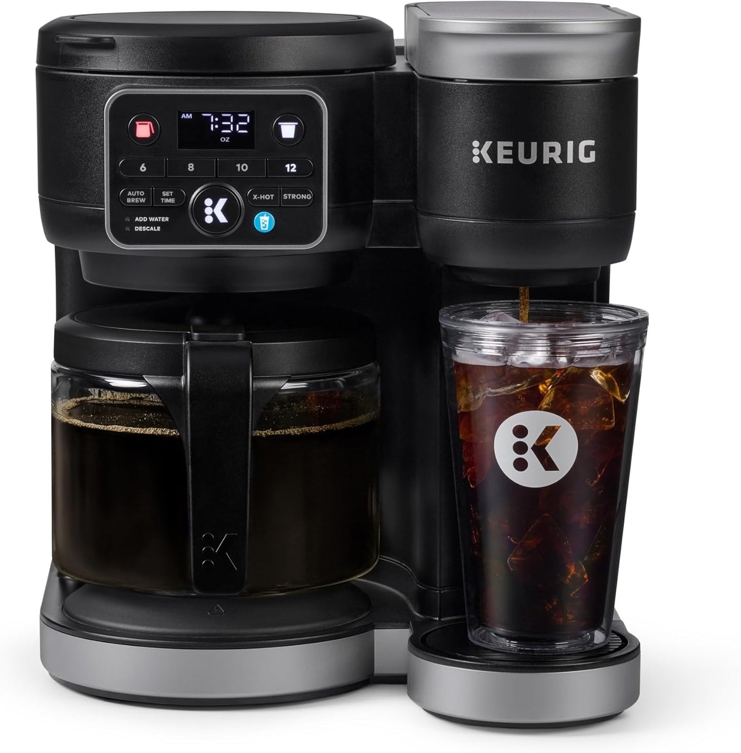 K-Duo Hot & Iced Coffee Maker Single Serve & Carafe (Gen 2)