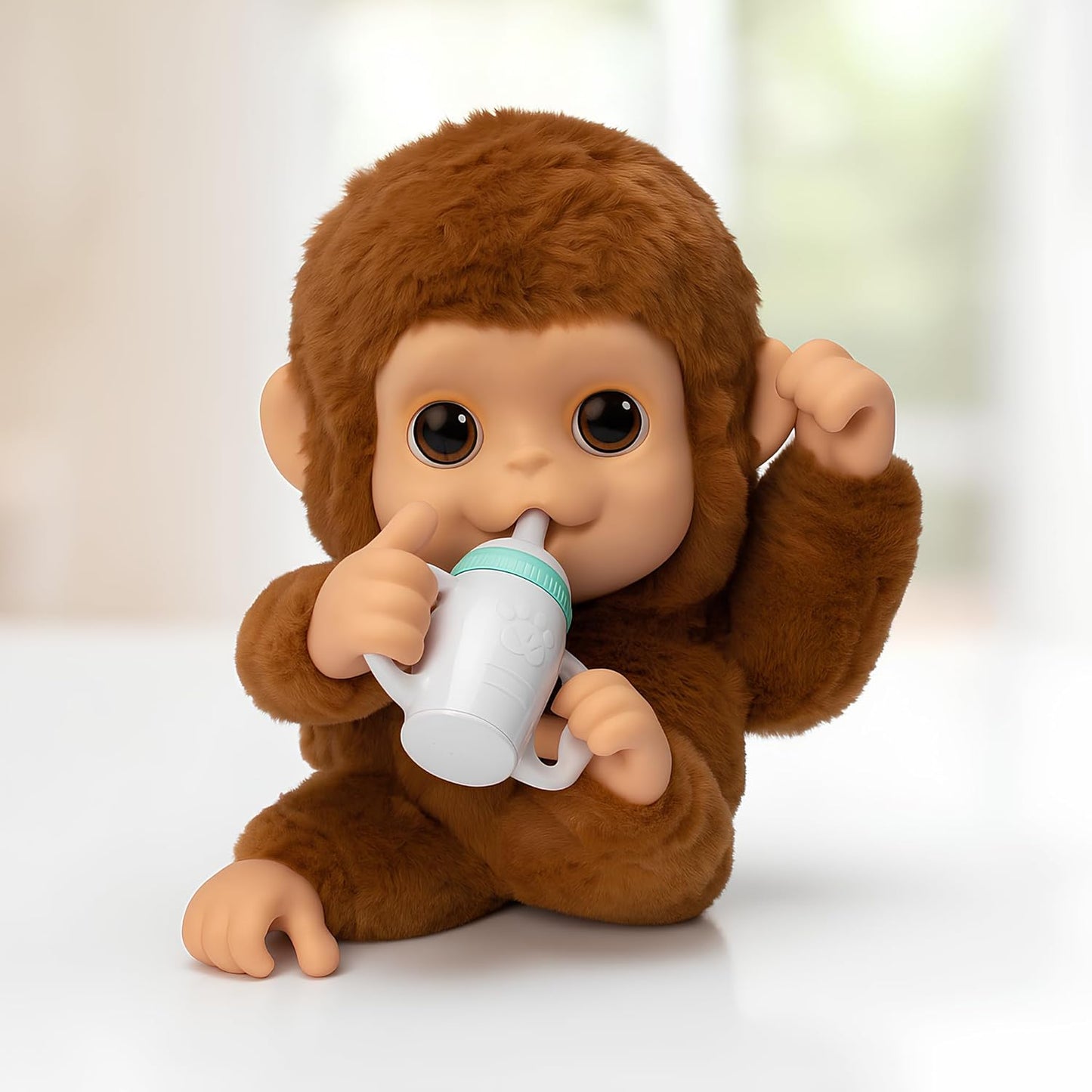 My Baby Monkey Mango - Interactive Plush Toy with 50+ Sounds for Ages 4+