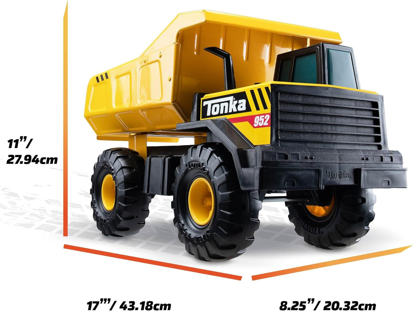 Mighty Dump Truck - Sturdy Steel & Plastic Toy for Ages 3+