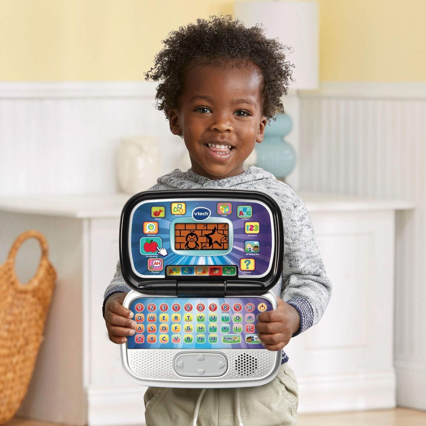 Kids Learning Laptop – Personalized Educational Toy with 30 Activities (Ages 3–6)