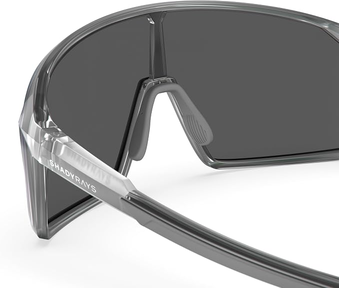 Rival Emerald Polarized Sunglasses – Men's Single-Lens Panoramic Sport Eyewear