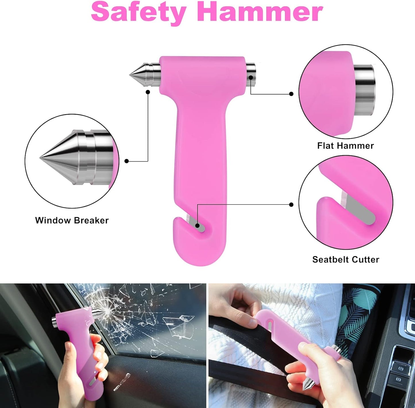 Car Roadside Emergency Kit – 17-Piece Winter Travel Safety & Assistance Set for Men, Women & Teens