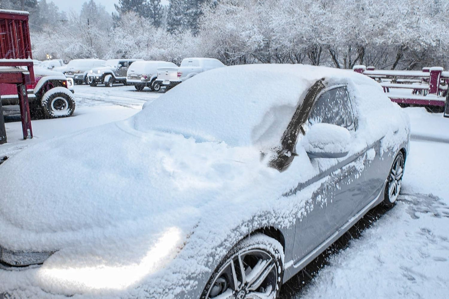 OxGord Windshield Snow & Ice Cover – All-Weather Protector for Cars, Trucks & SUVs