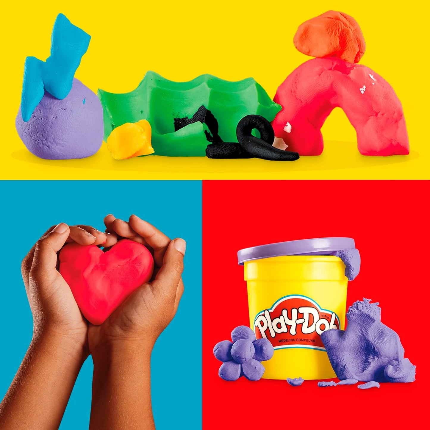 48-Pack Play-Doh: 6 Sets of 8 Colors, Perfect for Back to School and Classroom Gifts