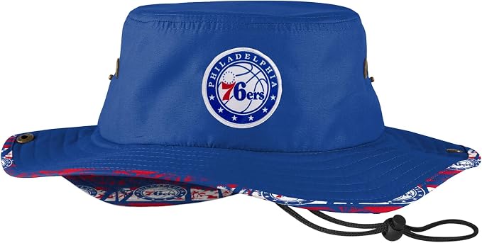 Official NBA Team Logo Boonie Hat – Unisex Outdoor Sun Protection Sports Bucket Hat