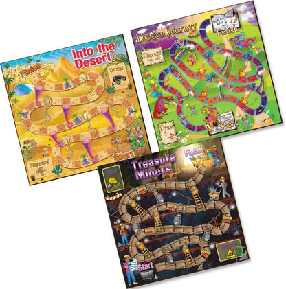 Comprehension Board Game Trio: Learning Activities, Homeschool Supplies