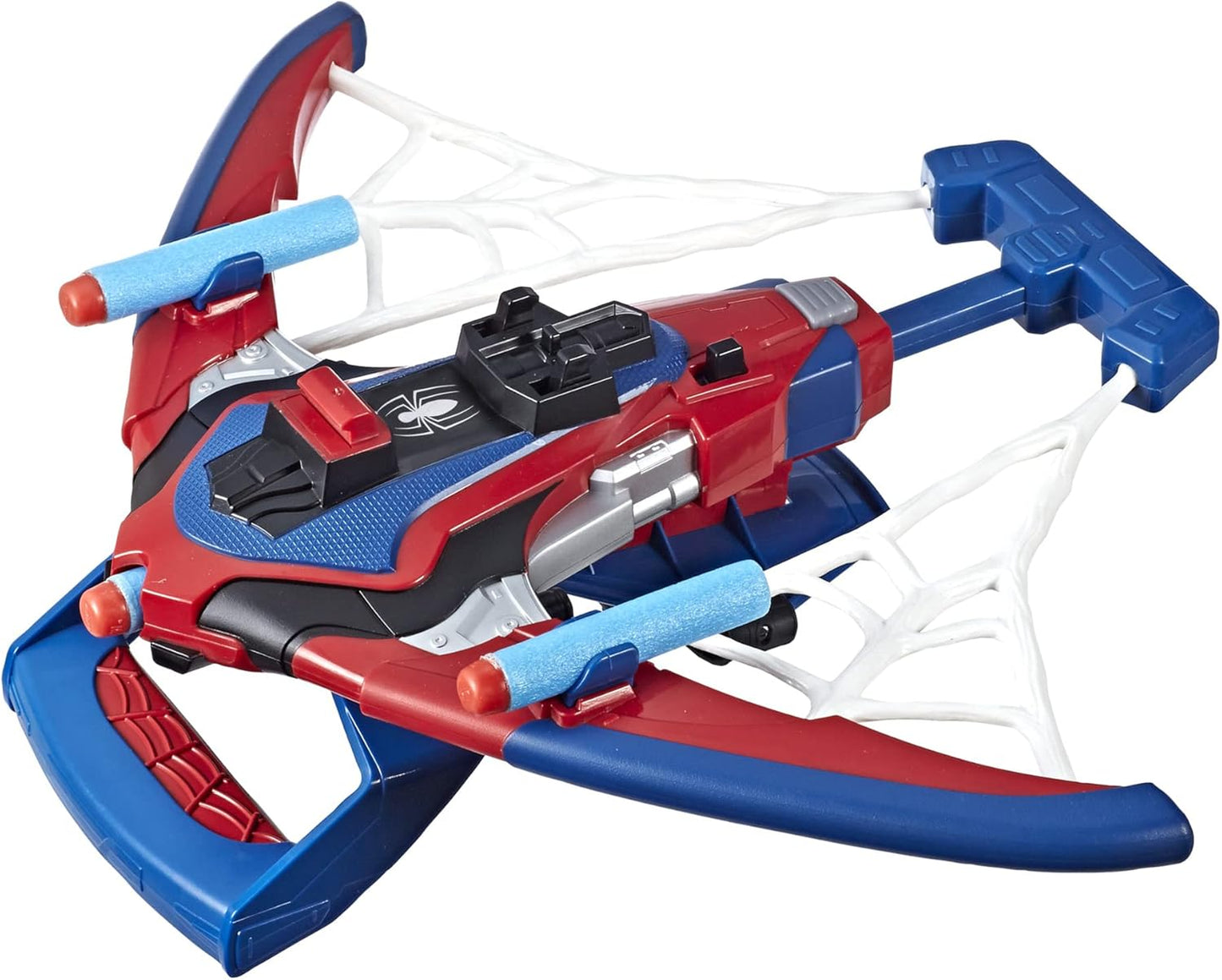Marvel Spider-Man Web Shots NERF Blaster Toy with Darts for Ages 5+