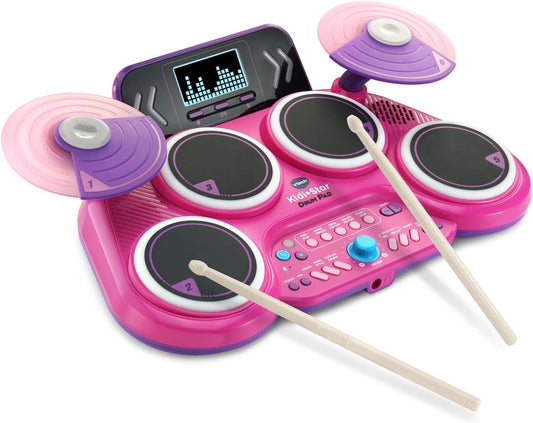 Kidi Star Drum Pad 30 Built-in Songs Wireless