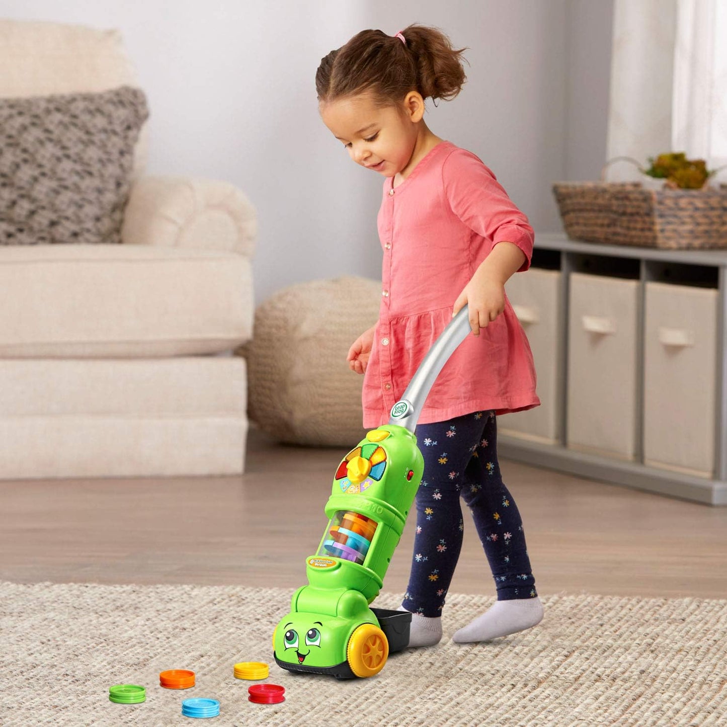 Smart Learning Vacuum Toy – Color & Counting Play Cleaner (Ages 2+)