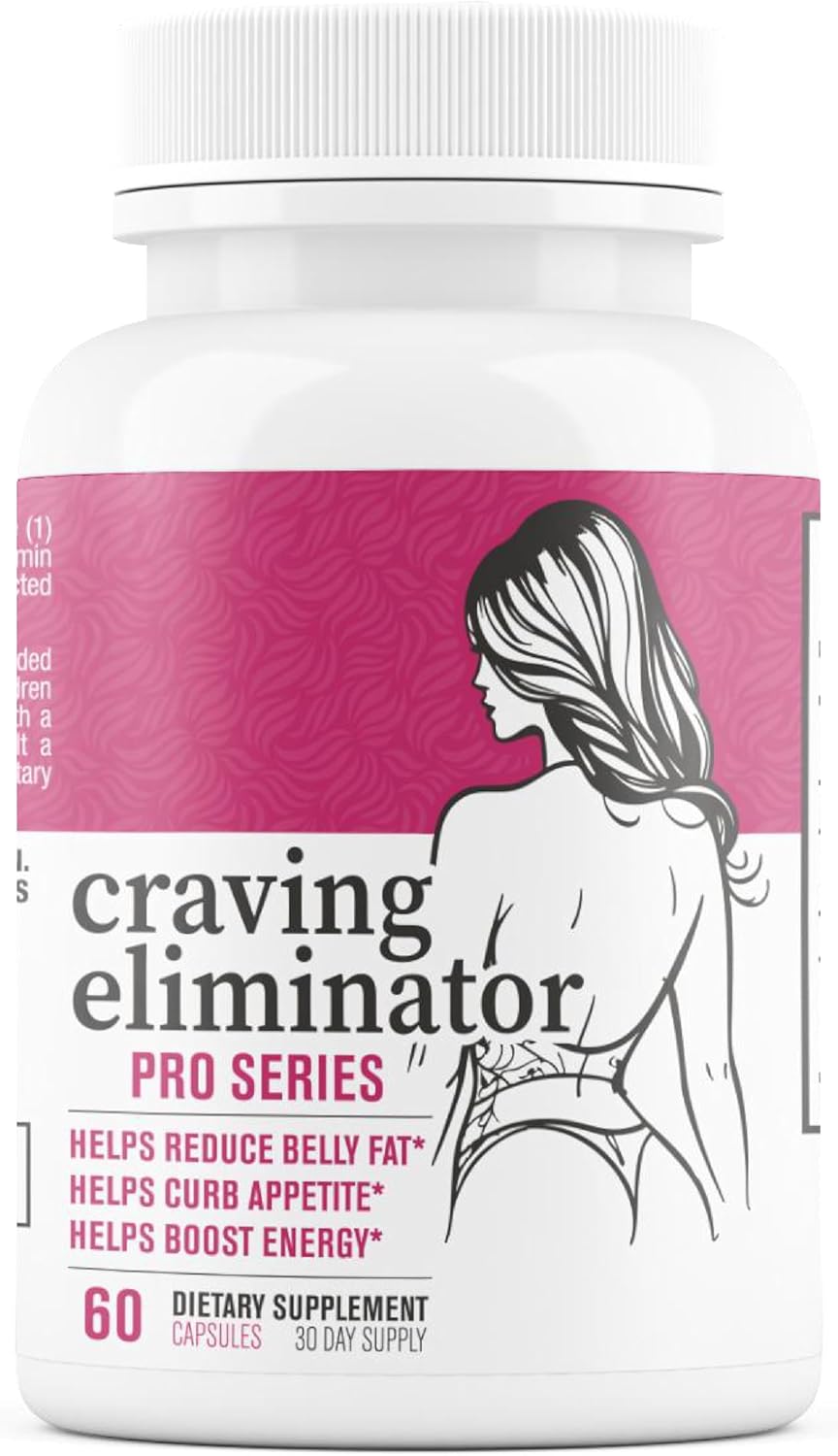 Craving Eliminator PRO Series – GLP-1 Support Weight Loss & Appetite Suppressant (60 Capsules)
