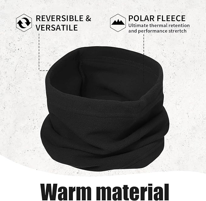 12-Piece Winter Ear Warmer & Touchscreen Gloves Set – Fleece & Knit for Men & Women