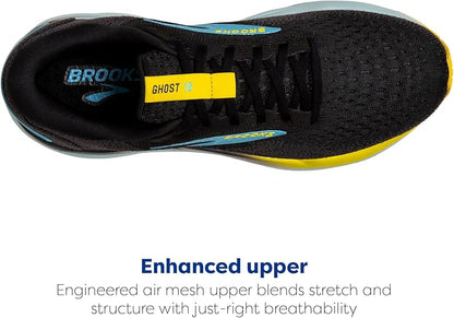 Brooks Men’s Ghost 16 Size 12 – Neutral Running Shoes with RoadTack Rubber Outsole for Smooth, Durable Performance