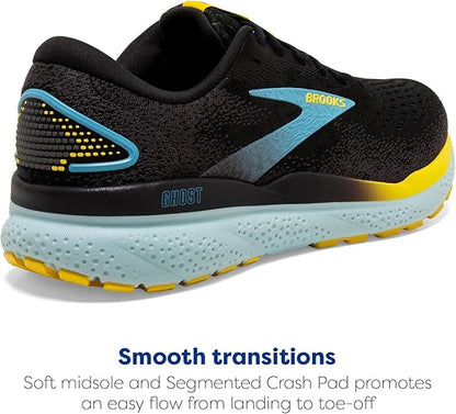 Brooks Men’s Ghost 16 Size 12 – Neutral Running Shoes with RoadTack Rubber Outsole for Smooth, Durable Performance