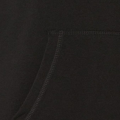 Men’s Sherpa-Lined Full-Zip Hoodie – Warm Fleece Sweatshirt (Black)