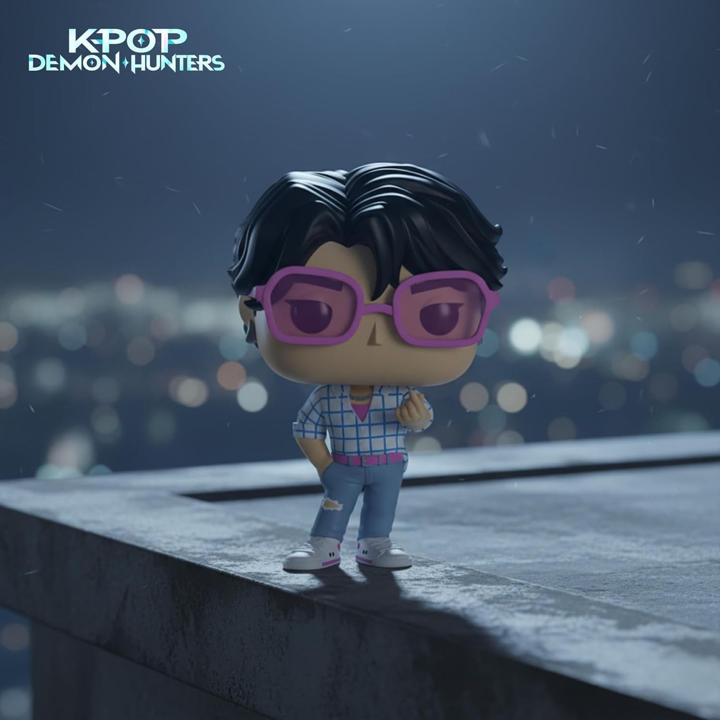 Jinu Collectible Vinyl Figure – Kpop Demon Hunters Official Merchandise – 1/6 Chance Rare Chase Variant