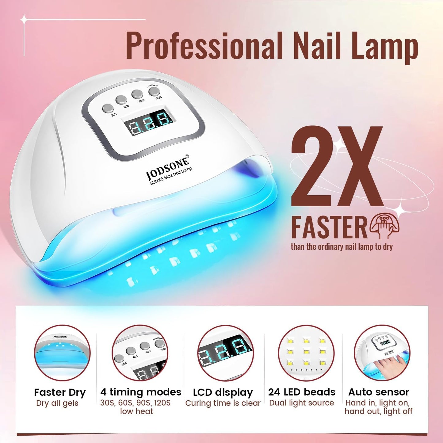 32 Colors Gel Polish Nail Kit Gifts for Women