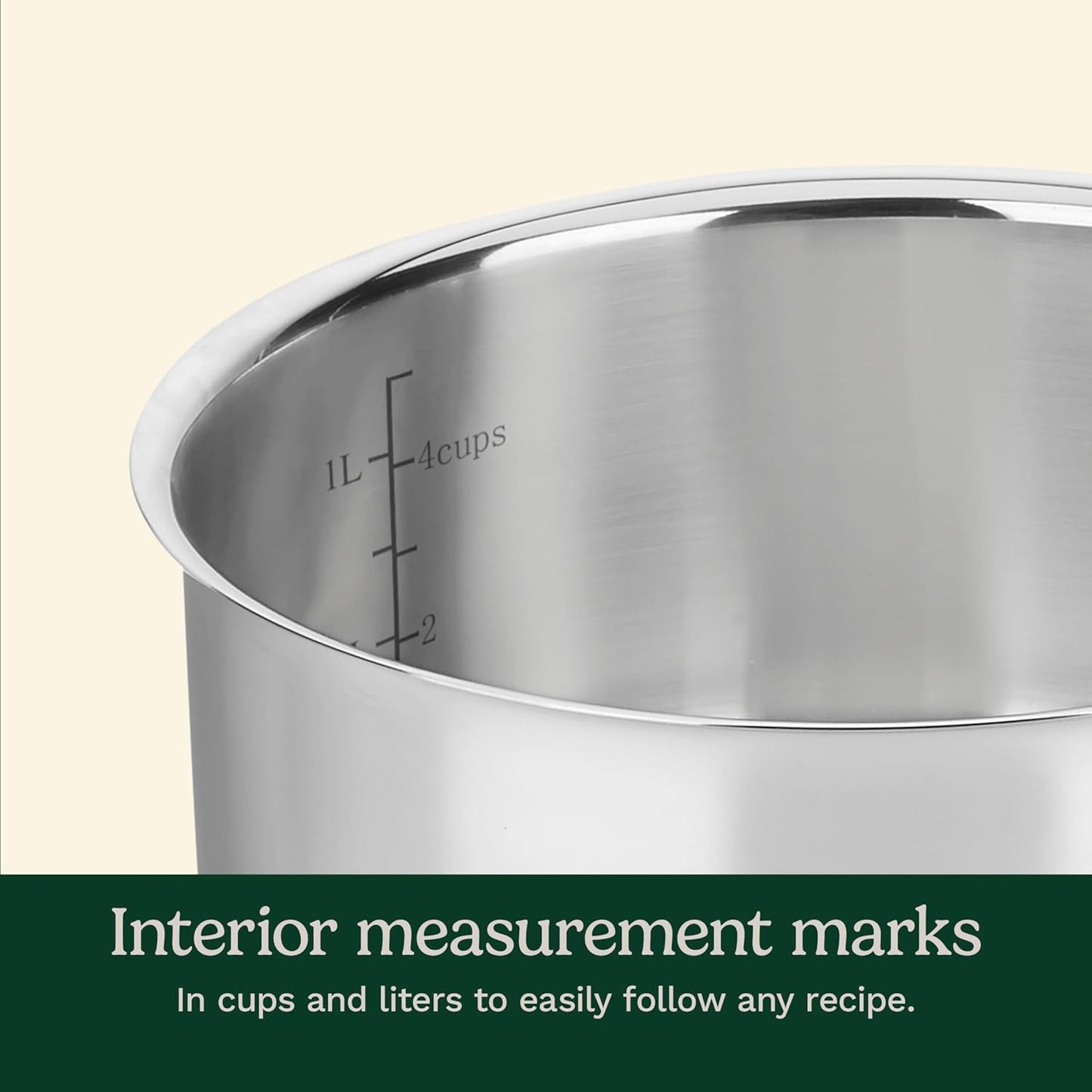 1.5-Quart Stainless Steel Saucepan with Cover – Chef’s Classic Collection