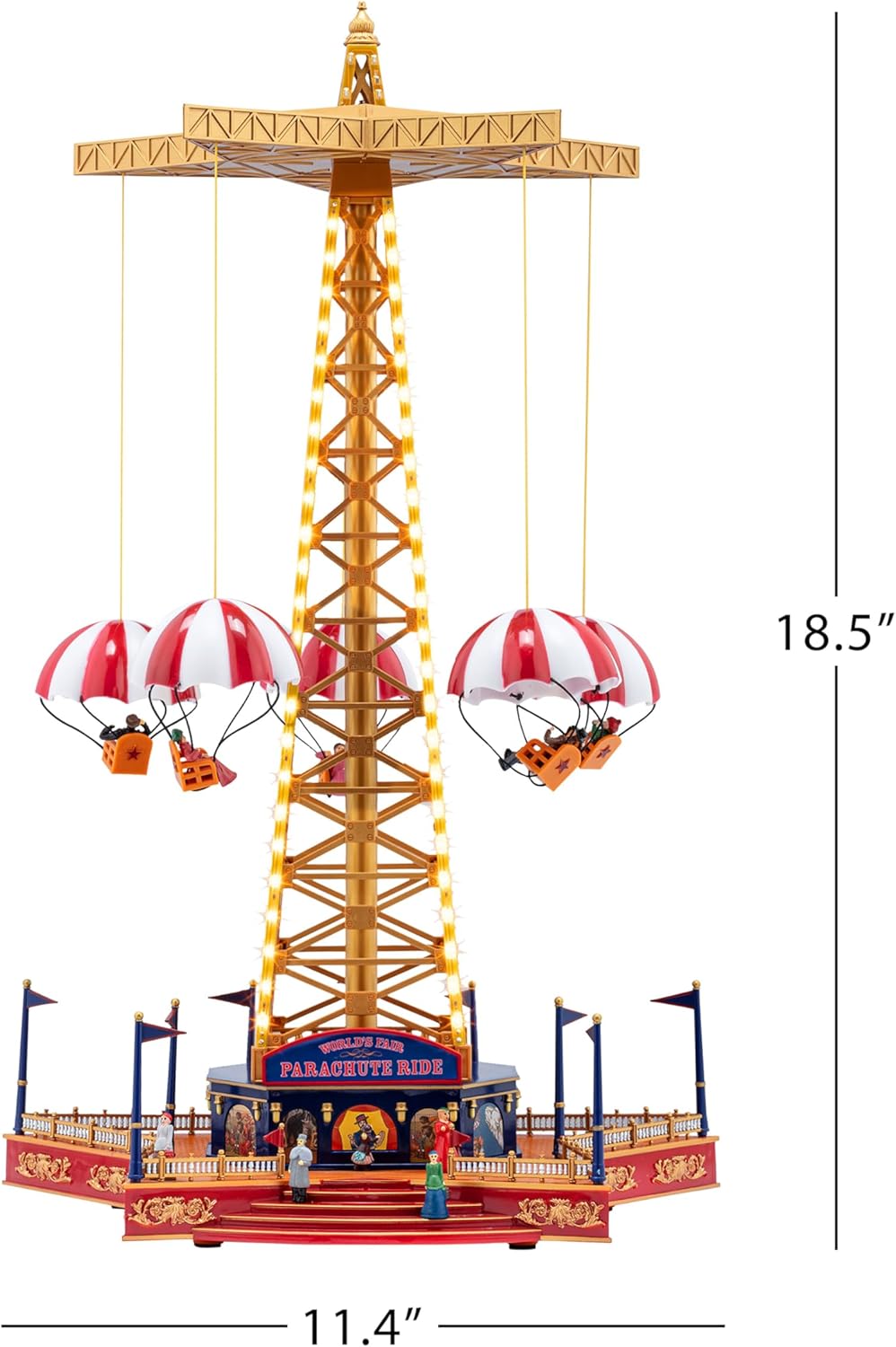 Christmas 90th Anniversary World's Fair Parachute Ride