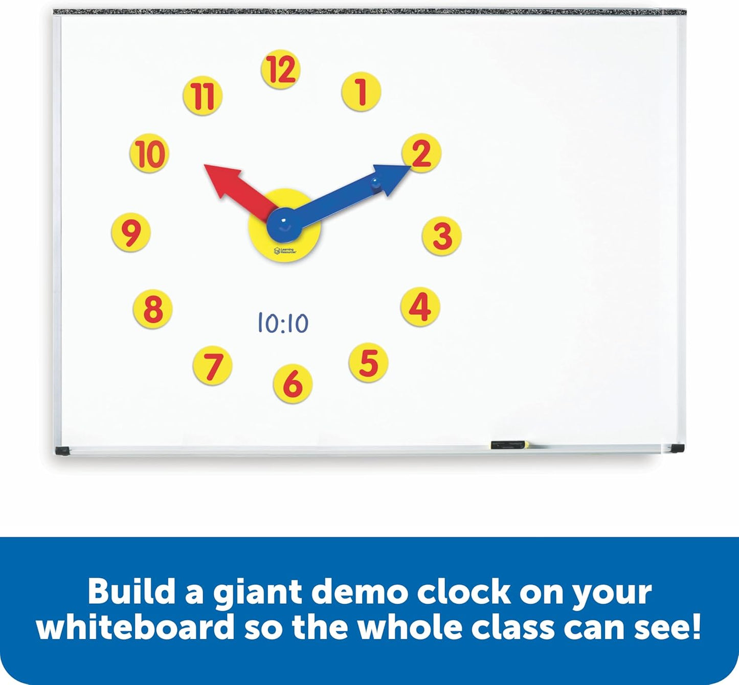 Magnetic Time Activity Set for Teaching Time and Math Skills