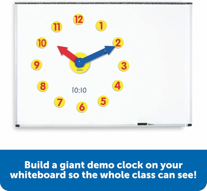 Magnetic Time Activity Set for Teaching Time and Math Skills