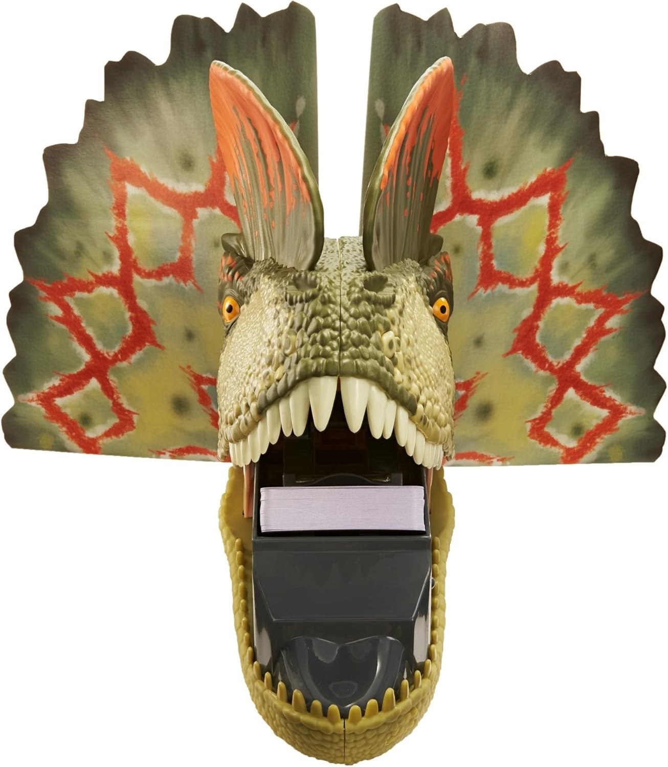 UNO Attack: Jurassic World Card Game with Dinosaur Launcher, Lights & Sounds!