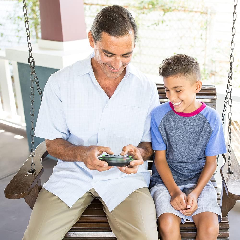 Educational Insights BrainBolt - Handheld Memory Game with Light and Sound | Electronic Brain Teaser for Kids, Teens, and Adults (Ages 7+) - Great Gamer Gift!