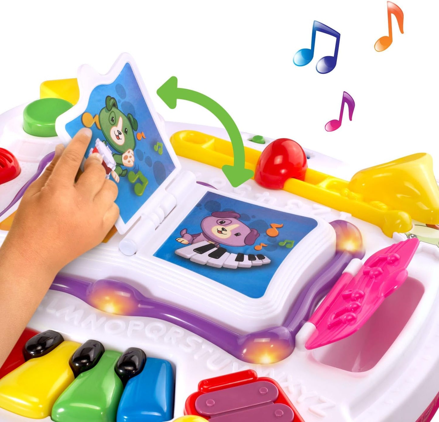 Learn and Groove Musical Table for Babies and Toddlers, Colorful Pink