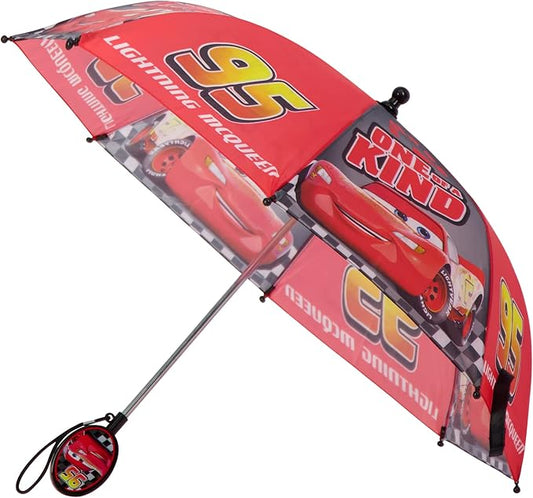 Disney Kids Umbrella: Lightning or Mickey Mouse Rain Gear for Ages 3-6