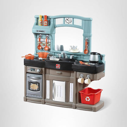 Best Chefs Kids Kitchen Playset – Interactive Lights & Sounds, 25-Piece Accessory Set (Ages 2+)
