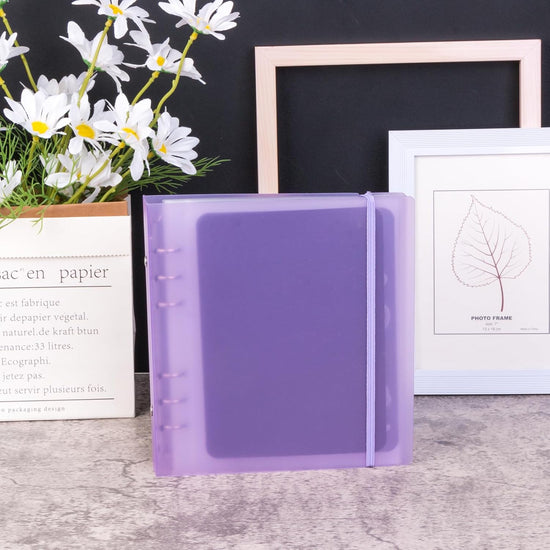 12 Magnetic Sheets for Die and Stamp Storage | Includes Binder Cover and Pockets for Card Making (0.8 mm Thickness)