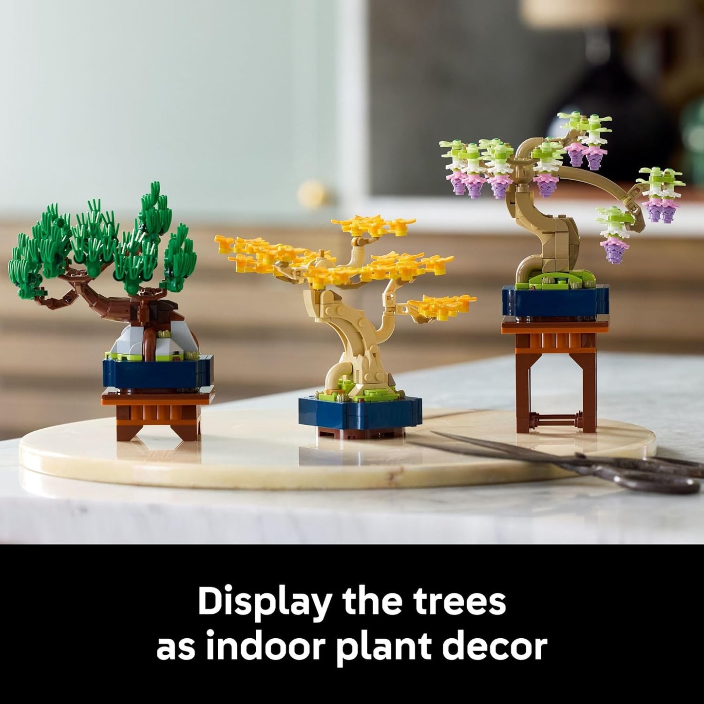 LEGO Botanicals Mini Bonsai Tree Set: Building Blocks for Adults 18+, DIY Home Decor - Perfect Christmas Gift!
