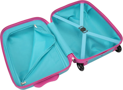 Moana Kids Hardside Luggage – 16.5" Rolling Travel Suitcase with Character Design