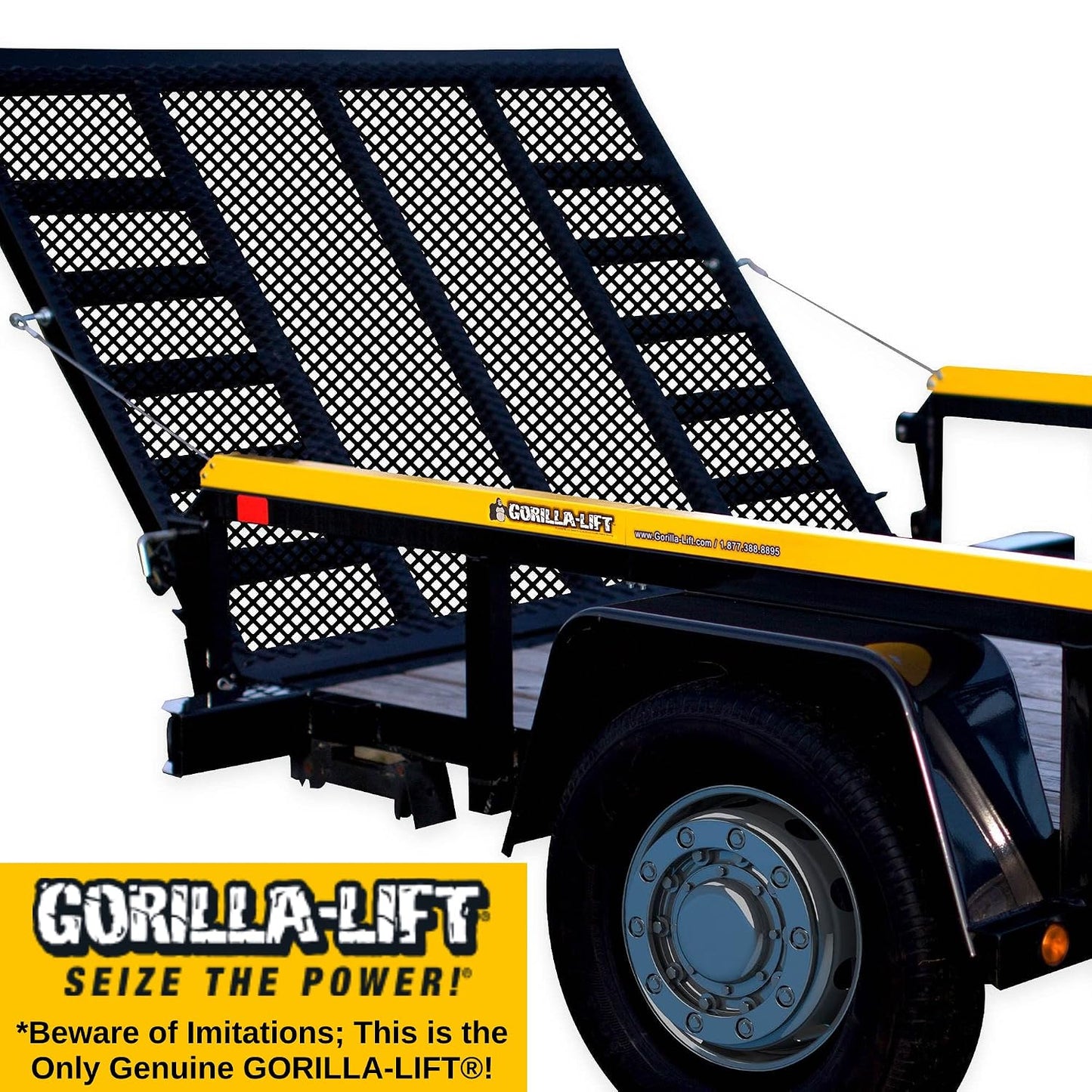 Genuine 2-Sided Trailer Tailgate Lift Assist Kit – Easy-Lift Replacement for Utility & Dump Trailers