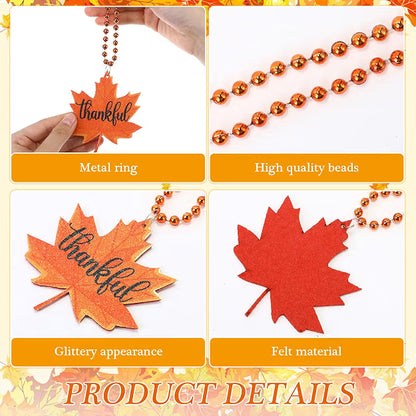 36-Piece Parade Bead Necklace Set – Bulk Party Favor Necklaces for Celebrations, Costumes & Events