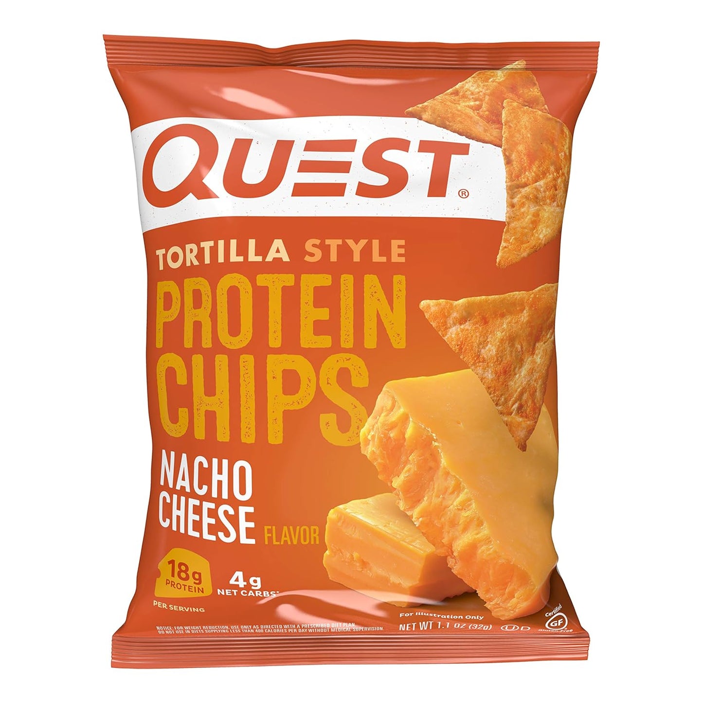 12-Count Quest Nutrition Tortilla Protein Chips Variety Pack – Chili Lime, Nacho Cheese & Loaded Taco | Low Carb, High Protein