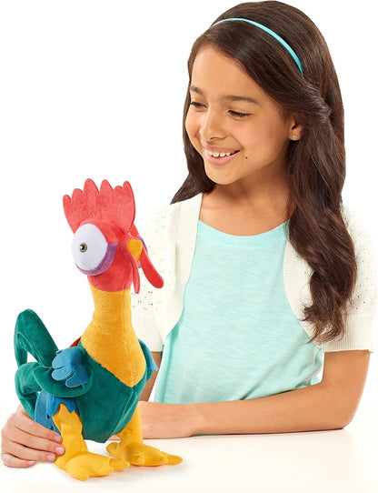 Moana Hei Hei 11" Plush – Interactive Stuffed Animal with Sounds & Dancing for Kids Ages 3+